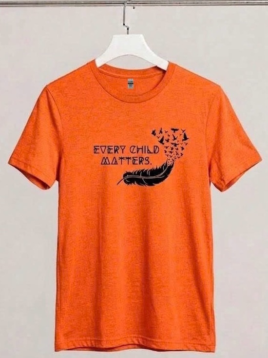Gildan Tops - Every Child Matters Orange Shirt Day Graphic T-shirt Indigenous Awareness Tee
